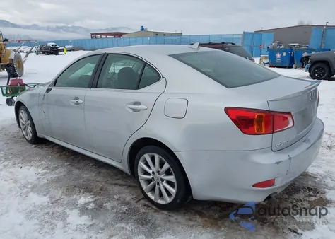 2010 Lexus Is 250 from USA, damaged, VIN JTHCF5C28A5042652